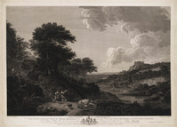 KG 15451
<br/>
Dansende herders
<br/>
<em>Middiman, Samuel (ca.1750-1831)</em>